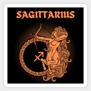 Sagittarius Centaur Gothic Style Magnet